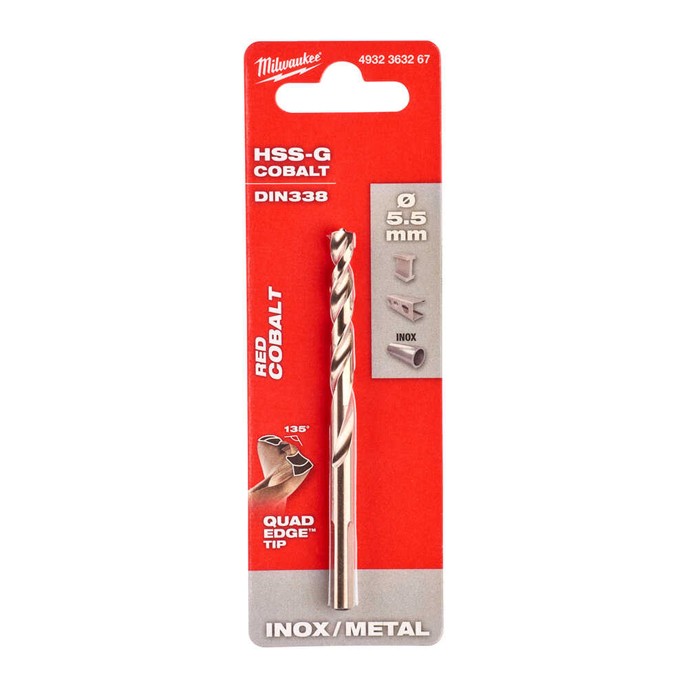 METAL MATKAP UCU HSS-G CO. (ALTIN SERİ) 5,5x93mm
