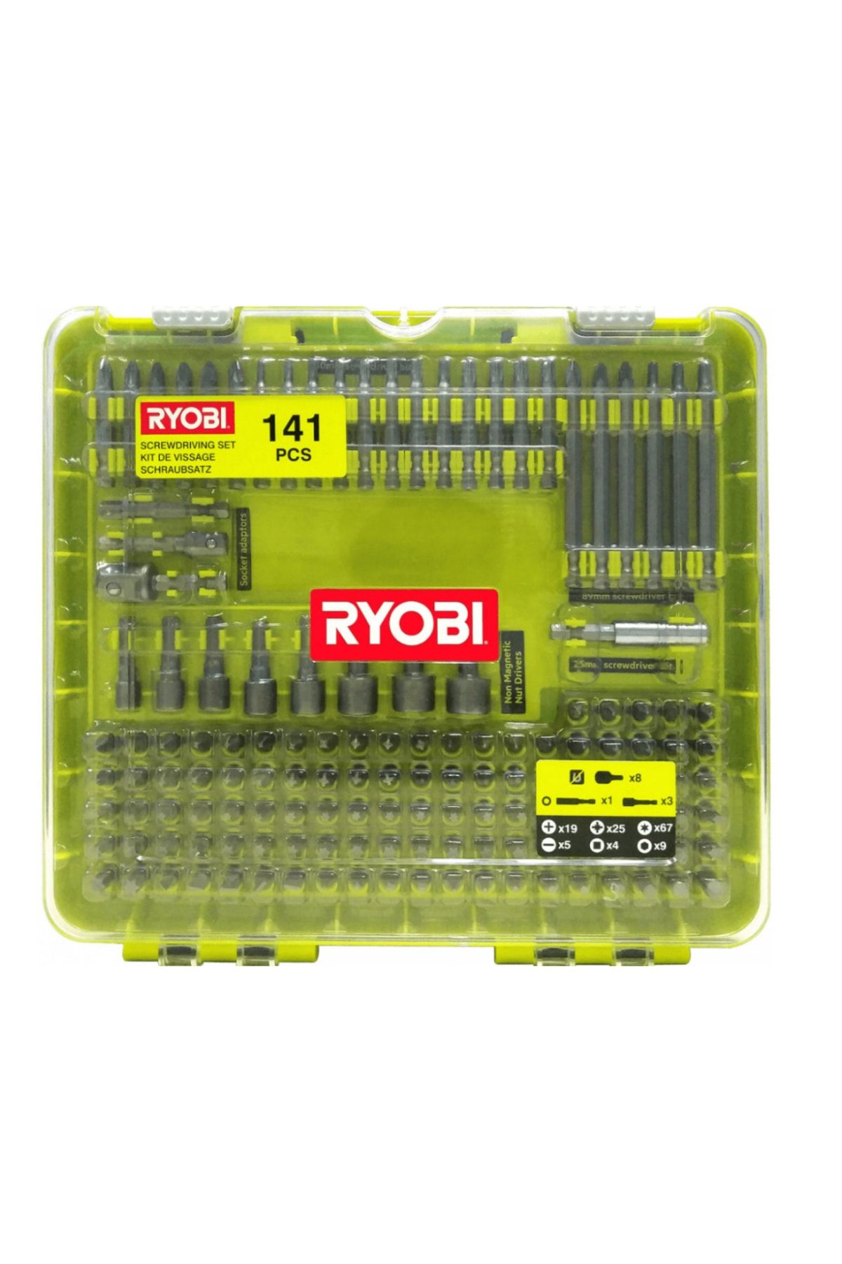 RAKD141 141 PARÇA VİDALAMA VE LOKMA SETİ