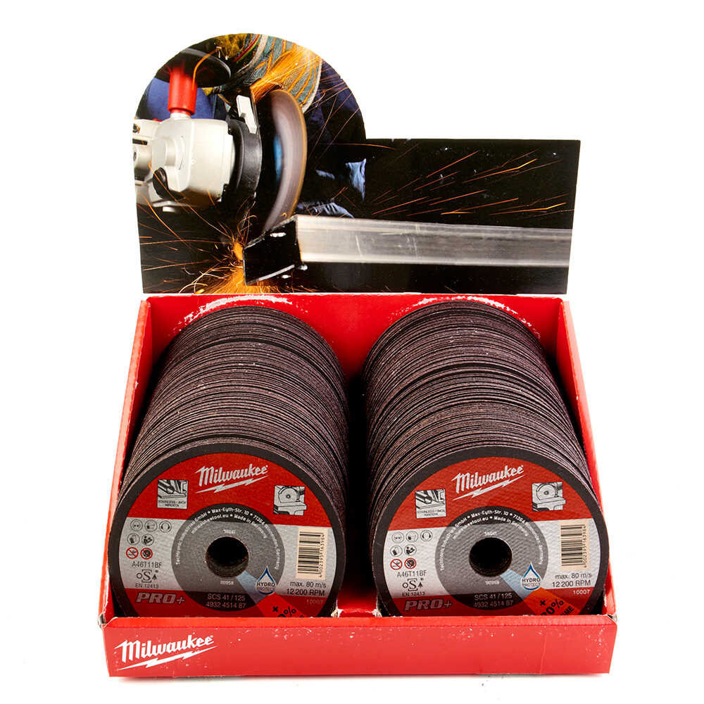 TAŞ METAL KESME INOX 125x22x1 200li PKT