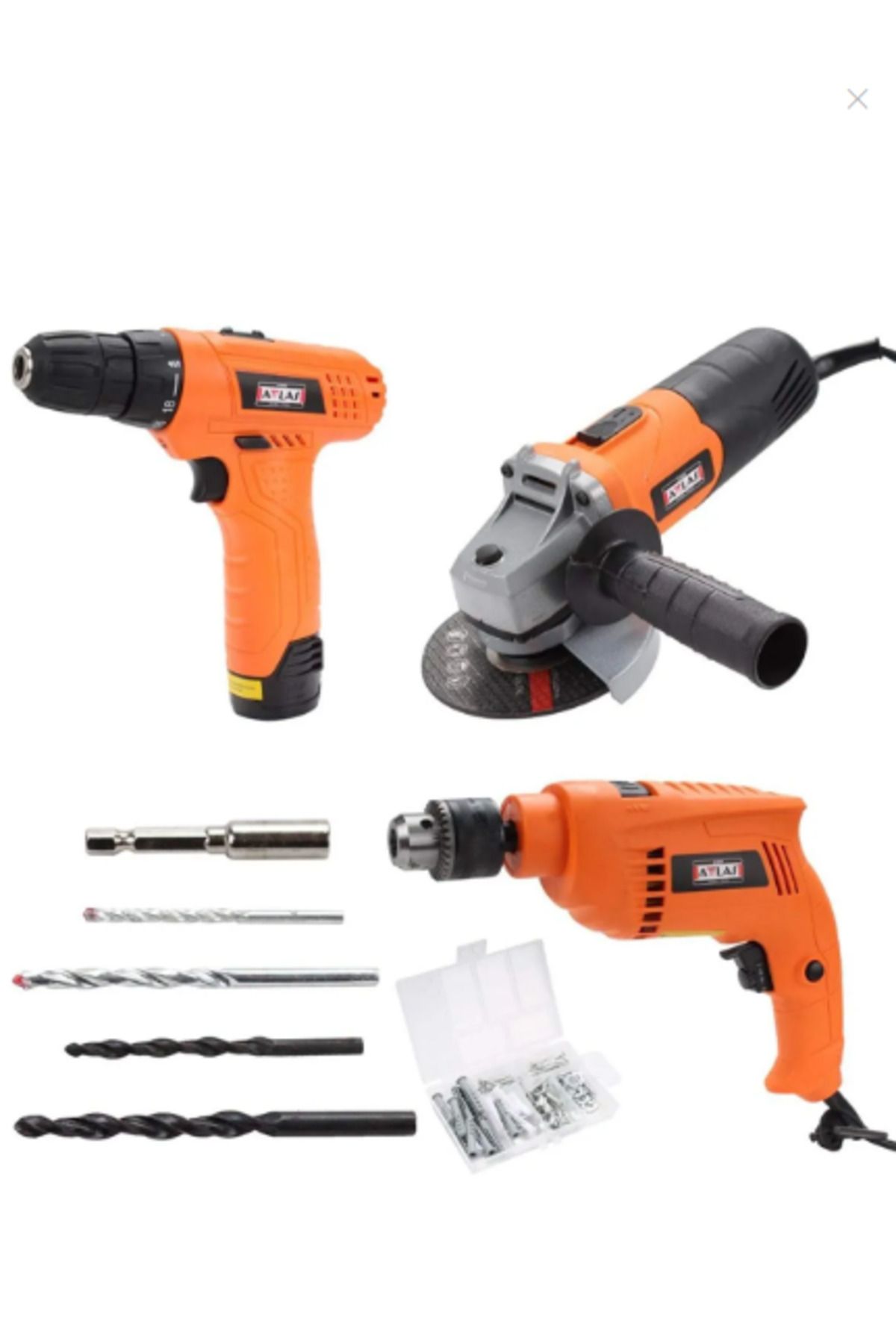 ECO SET 3G LI  (MATKAP + TAŞLAMA + 12 V Li-ion VİDALAMA)