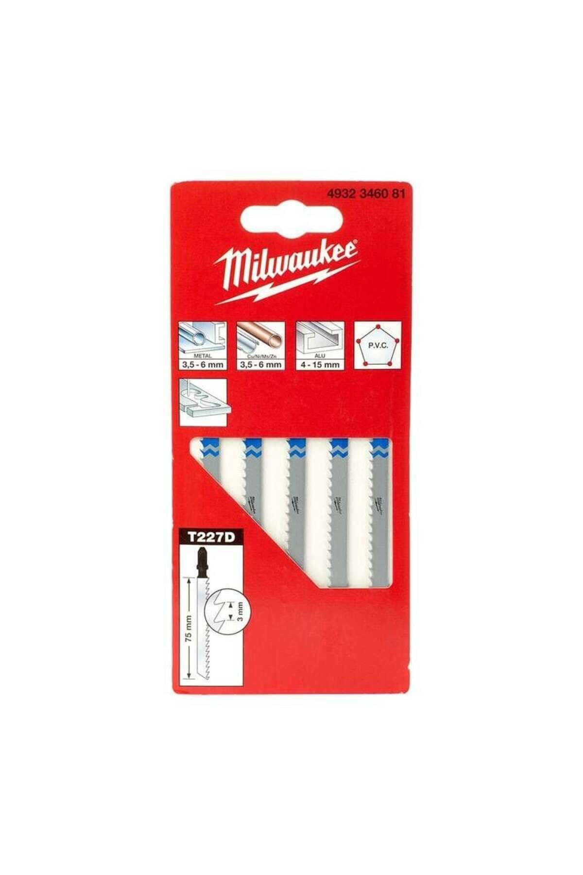 DEKUPAJ BIÇAĞI T227D 75mm METAL+AHŞAP 5Lİ