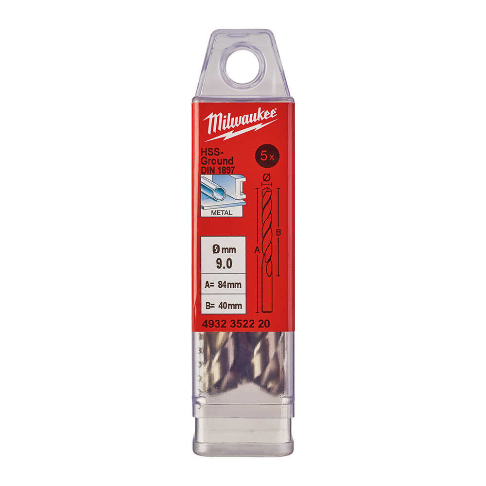 METAL MATKAP UCU HSS KISA SERİ 9,0 X 84 mm. 5Lİ