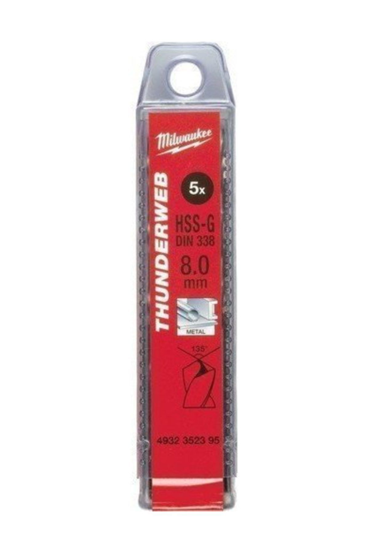 METAL MATKAP UCU THUNDERWEB SERİ 7,5 X 109mm 5Lİ