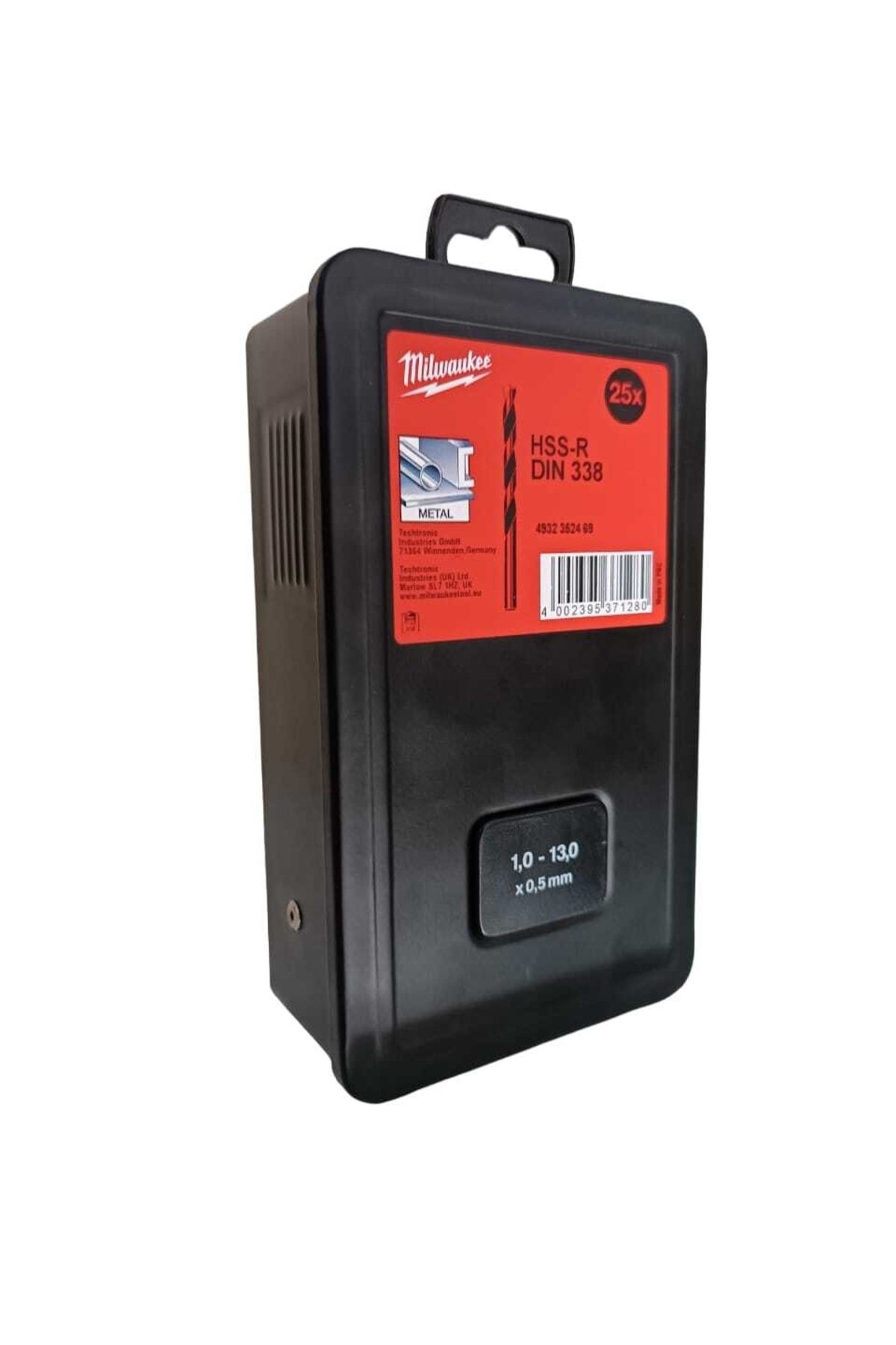 METAL MATKAP UCU SET HSS-R 25 PARÇA (1-13mm)