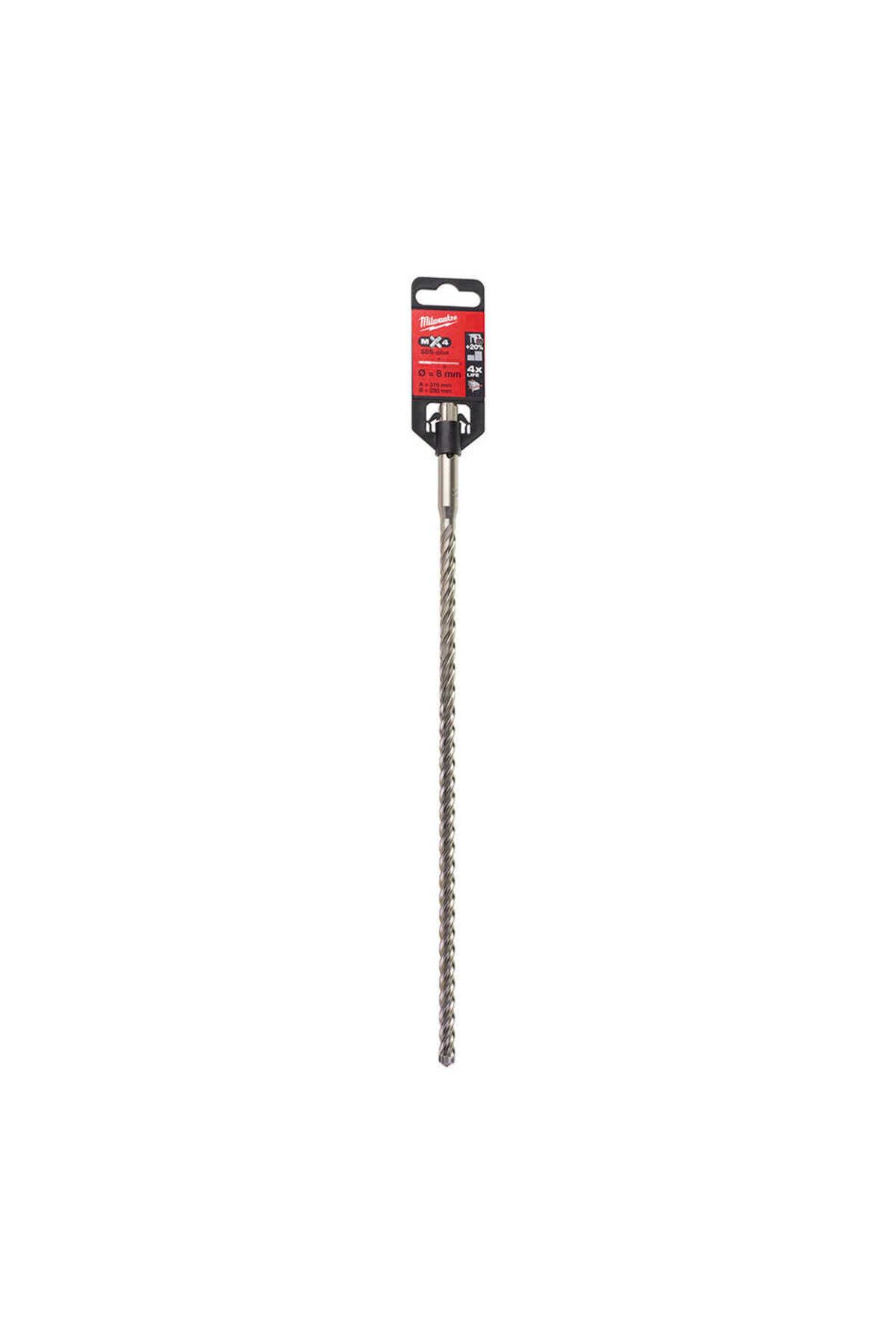 SDS-PLUS 8x315 MATKAP UCU MX4 SERİ 4 ELMAS