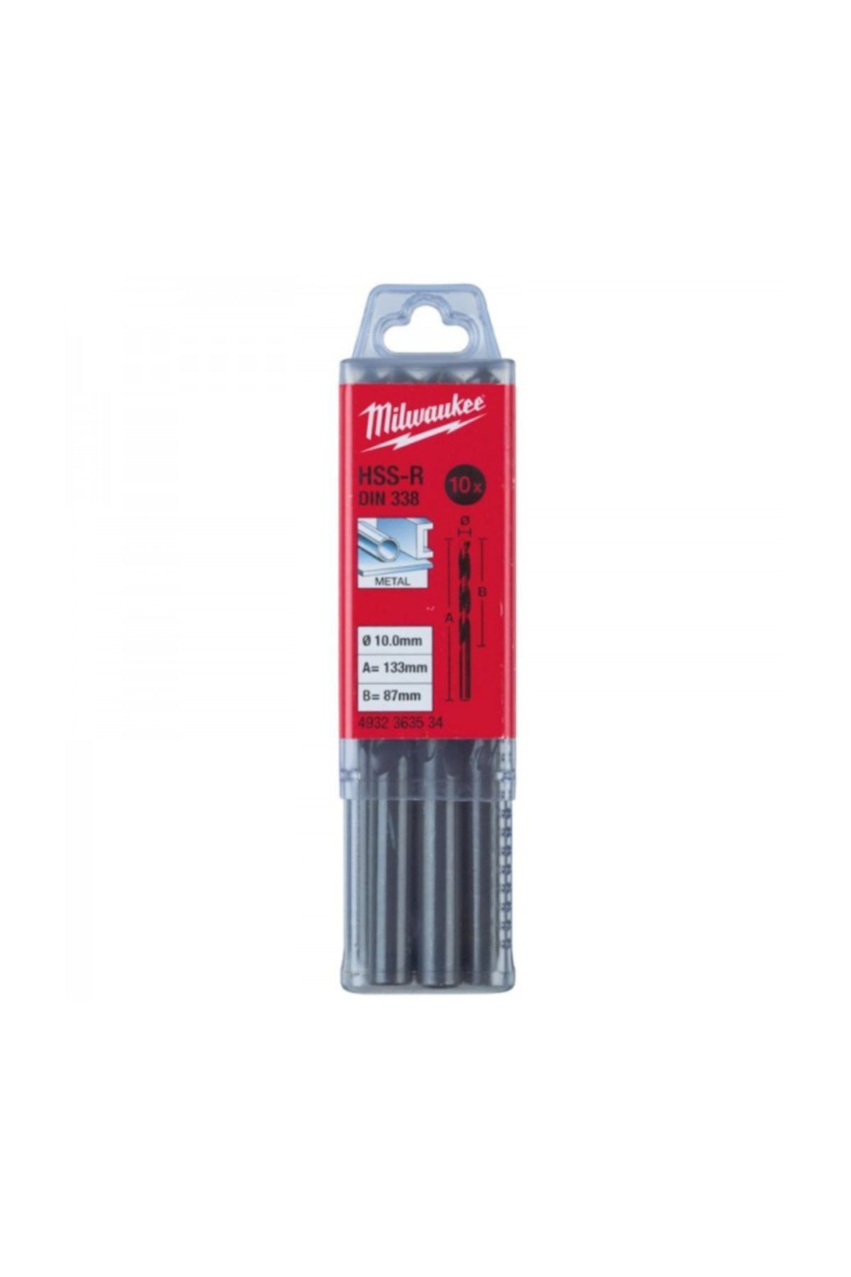 METAL MATKAP UCU HSS-R 1X 34mm 10LU