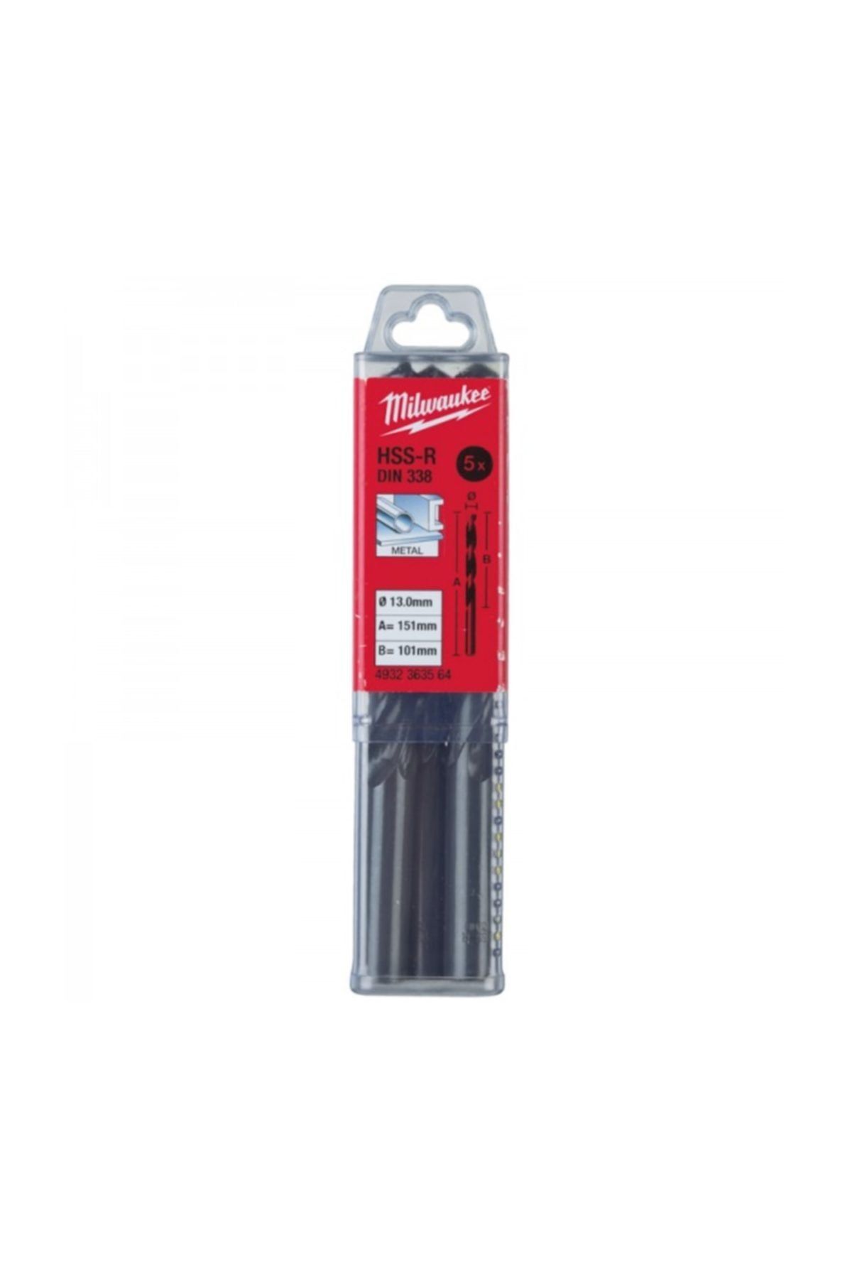 METAL MATKAP UCU HSS-R 11,5X 142mm 5Lİ