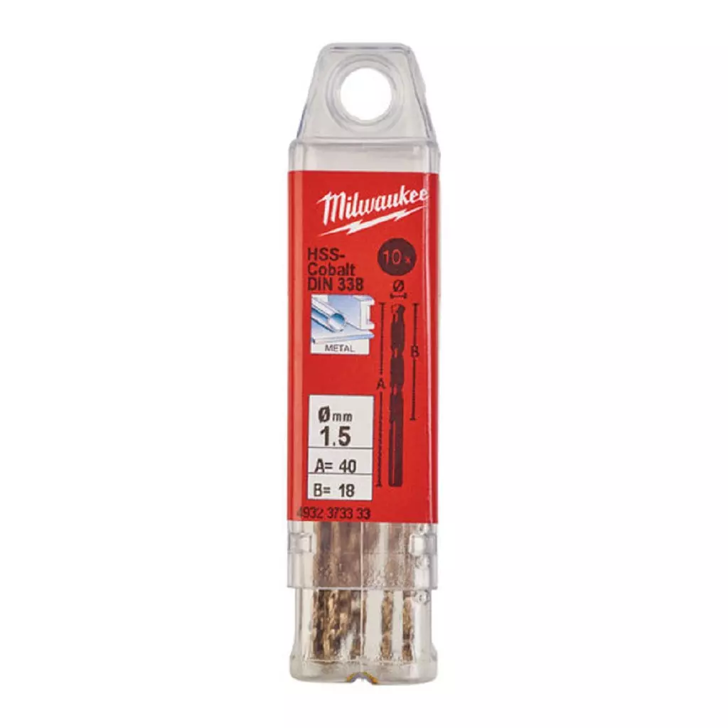 METAL MATKAP UCU HSS-G CO(ALT SERİ)1,5X 40mm 10LU