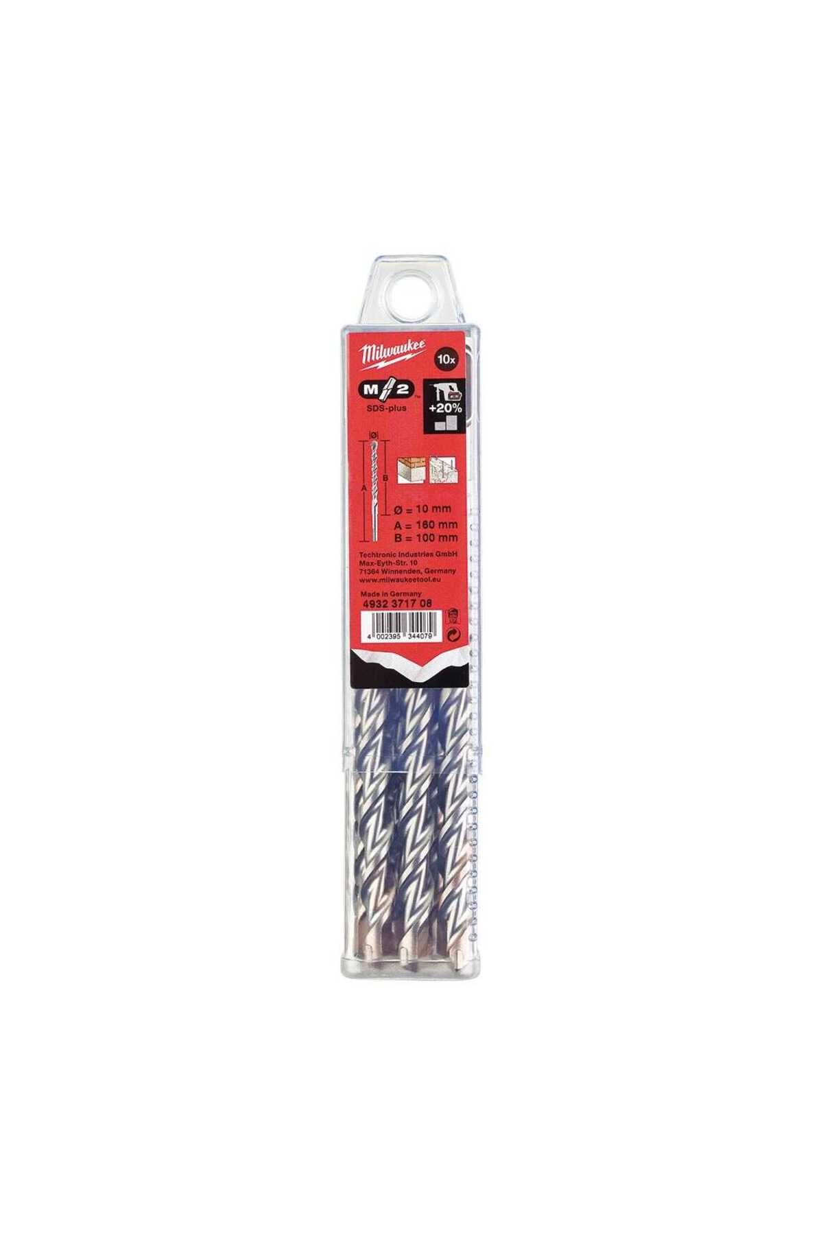 SDS-PLUS 10x260 MATKAP UCU MS2 SERİ 50Lİ PKT