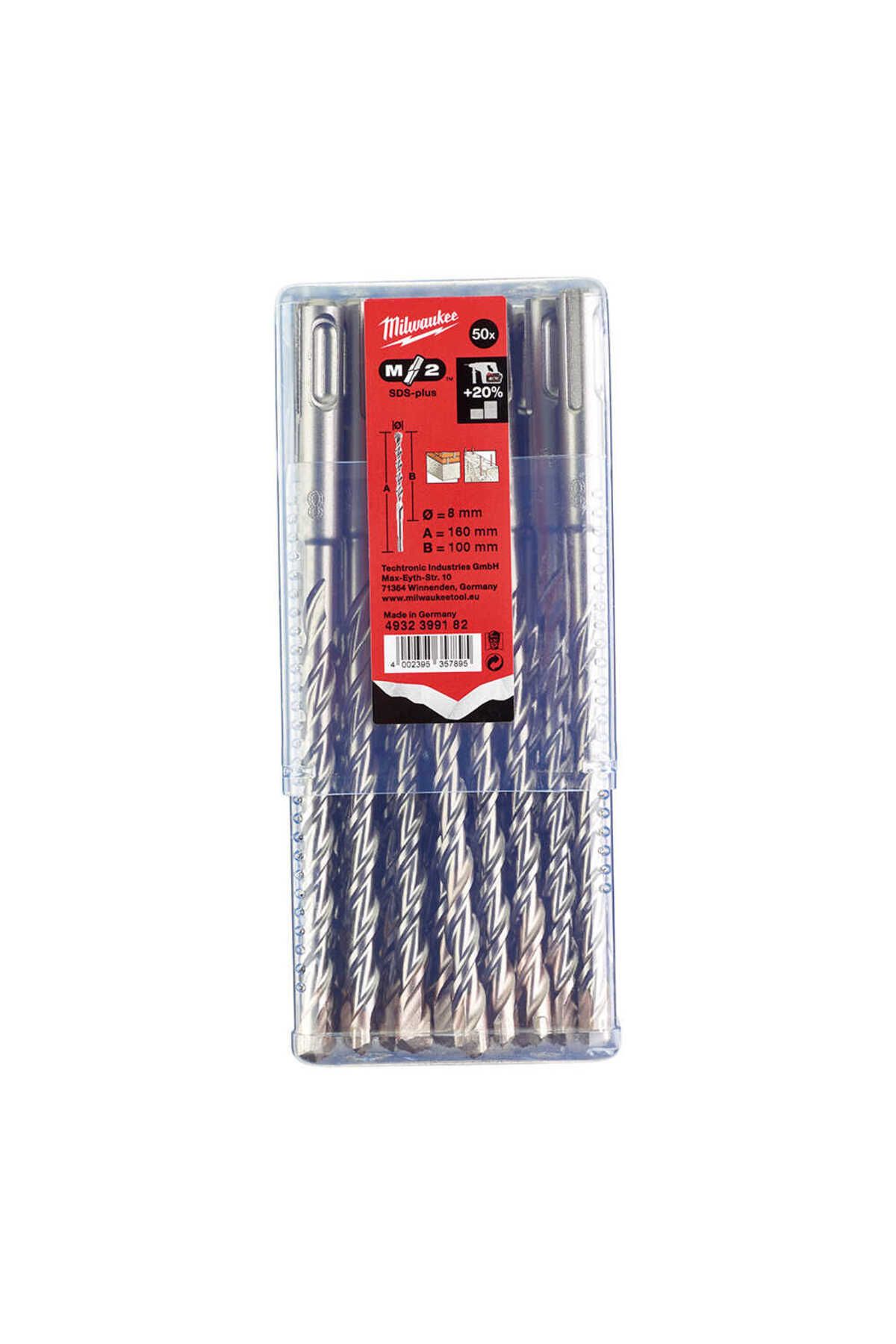 SDS-PLUS 8x160 MATKAP UCU MS2 SERİ 50Lİ PKT