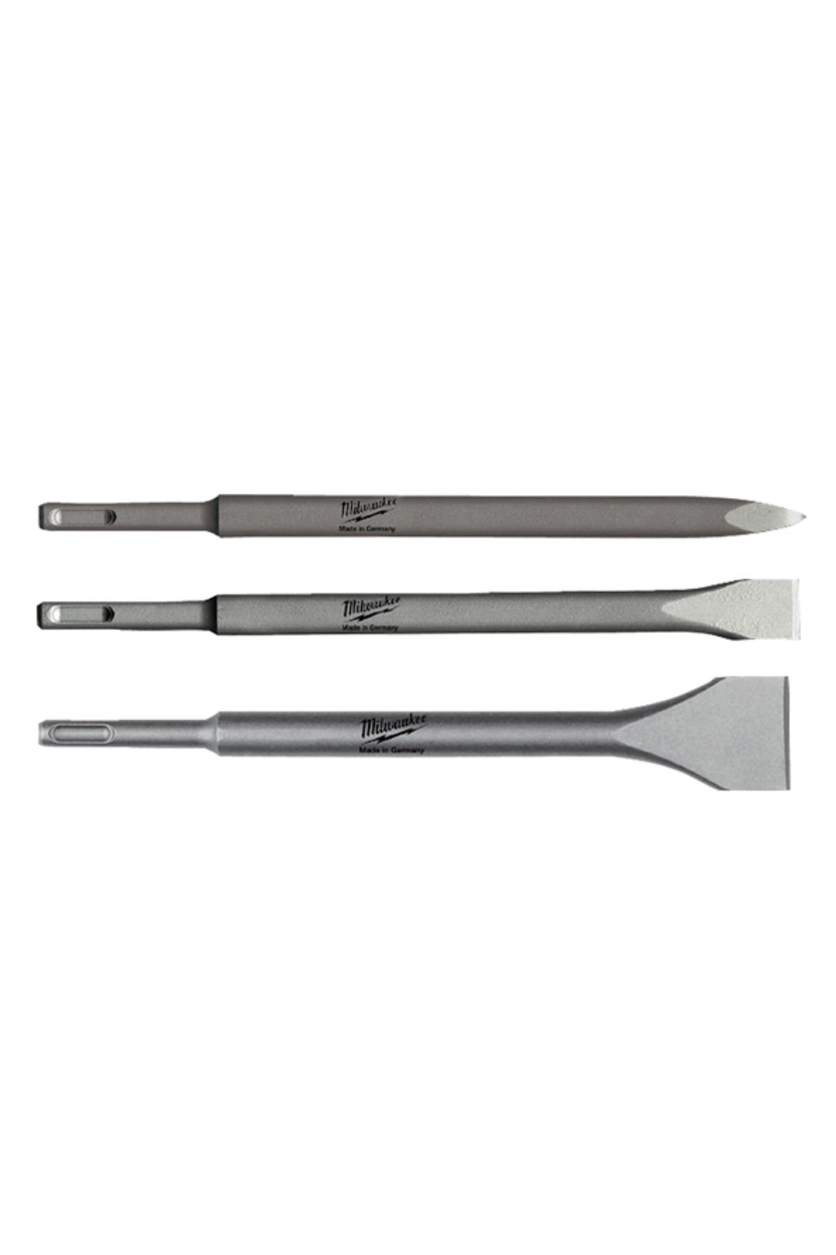 SDS-PLUS MURÇ+KESKİ+GENİŞ KESKİ 3LÜ TÜP MILWAUKEE