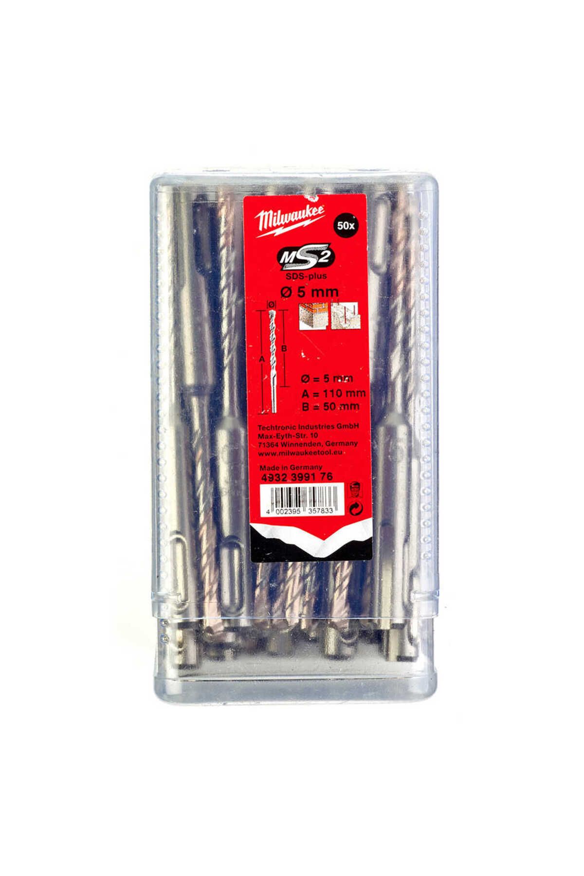 SDS-PLUS 5x110 MATKAP UCU MS2 SERİ 50Lİ PKT