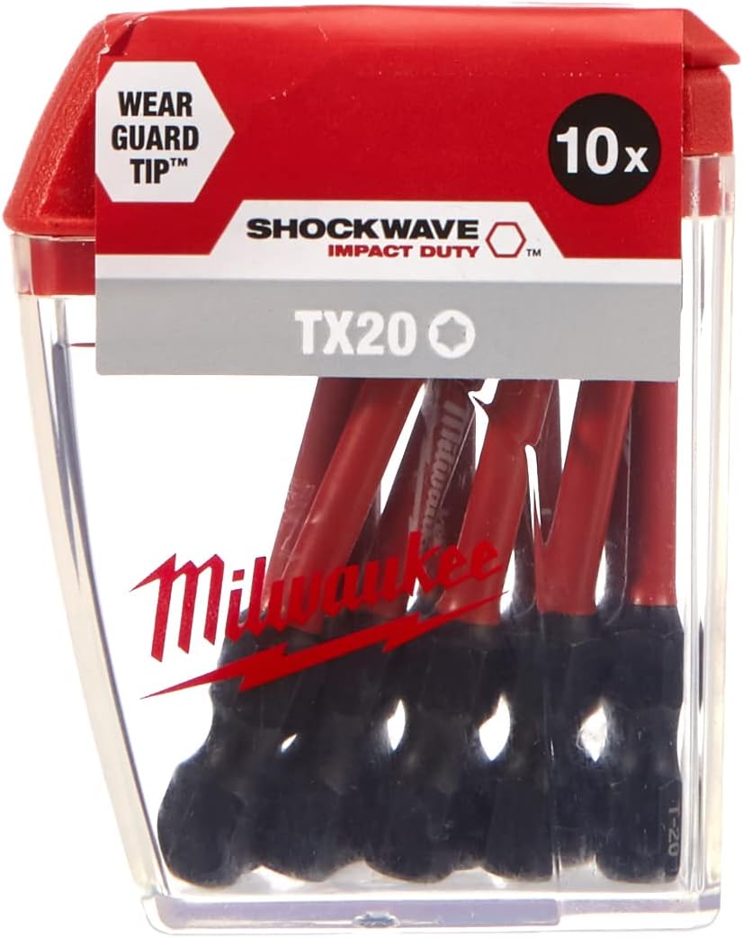 BİTS UÇ TX 20 50mm 10LU PKT SHOCKWAVE