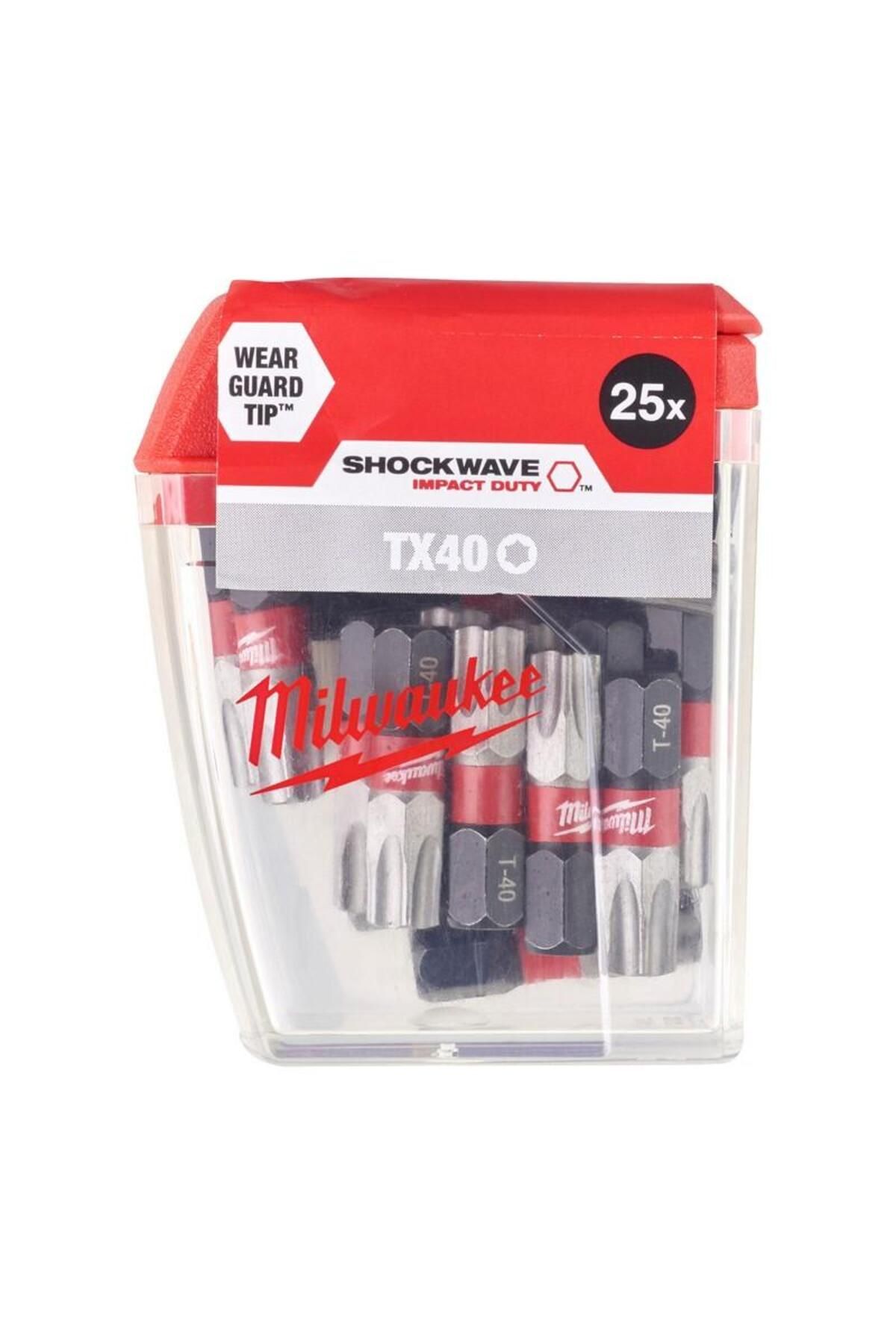 BİTS UÇ TX40 25mm 25Lİ PKT SHOCKWAVE İMPACT