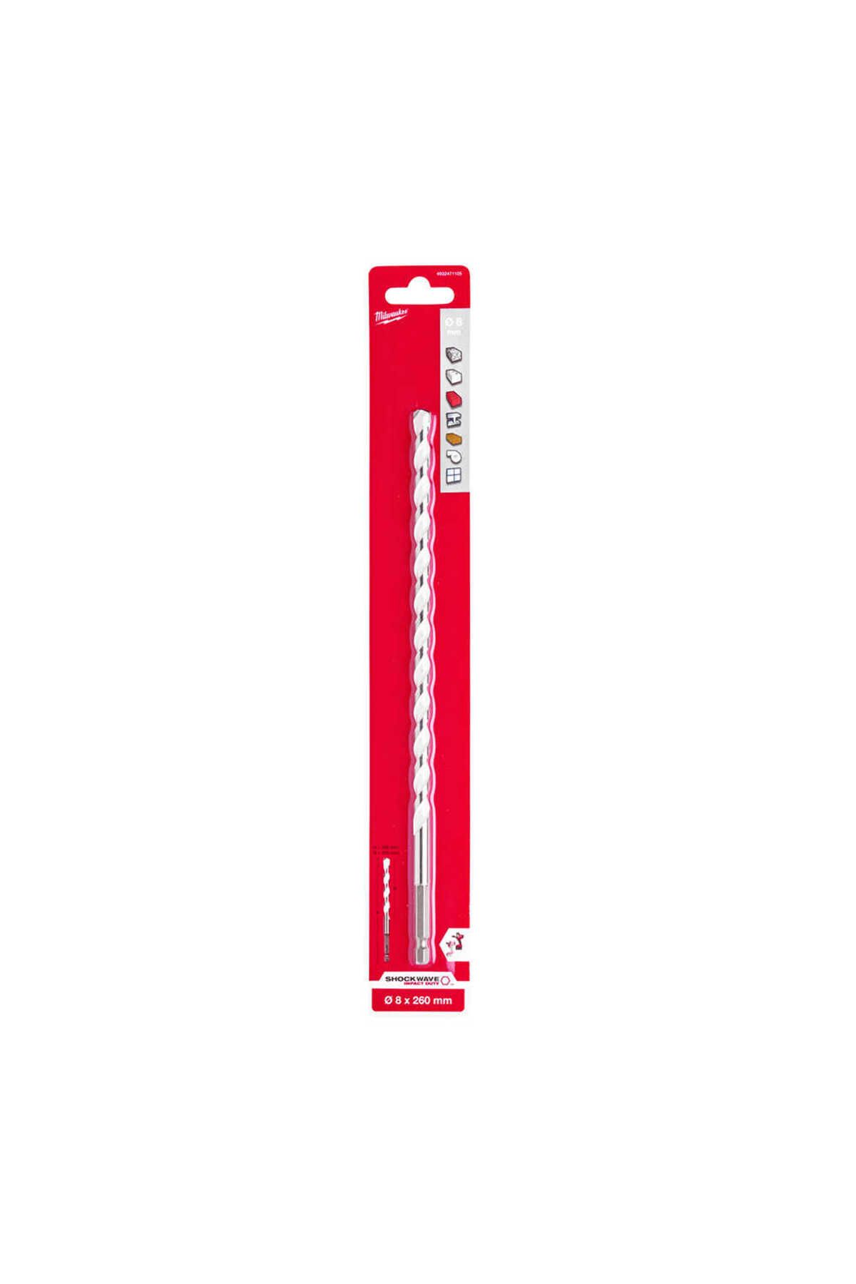 MULTİ BETON MATKAP UCU HEX GİRİŞLİ 8x200mm