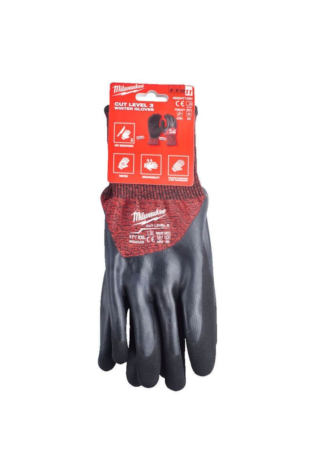 3. DERECE KESİK KORUMALI KIŞLIK NİTRİL ELDİVEN - XXL/11