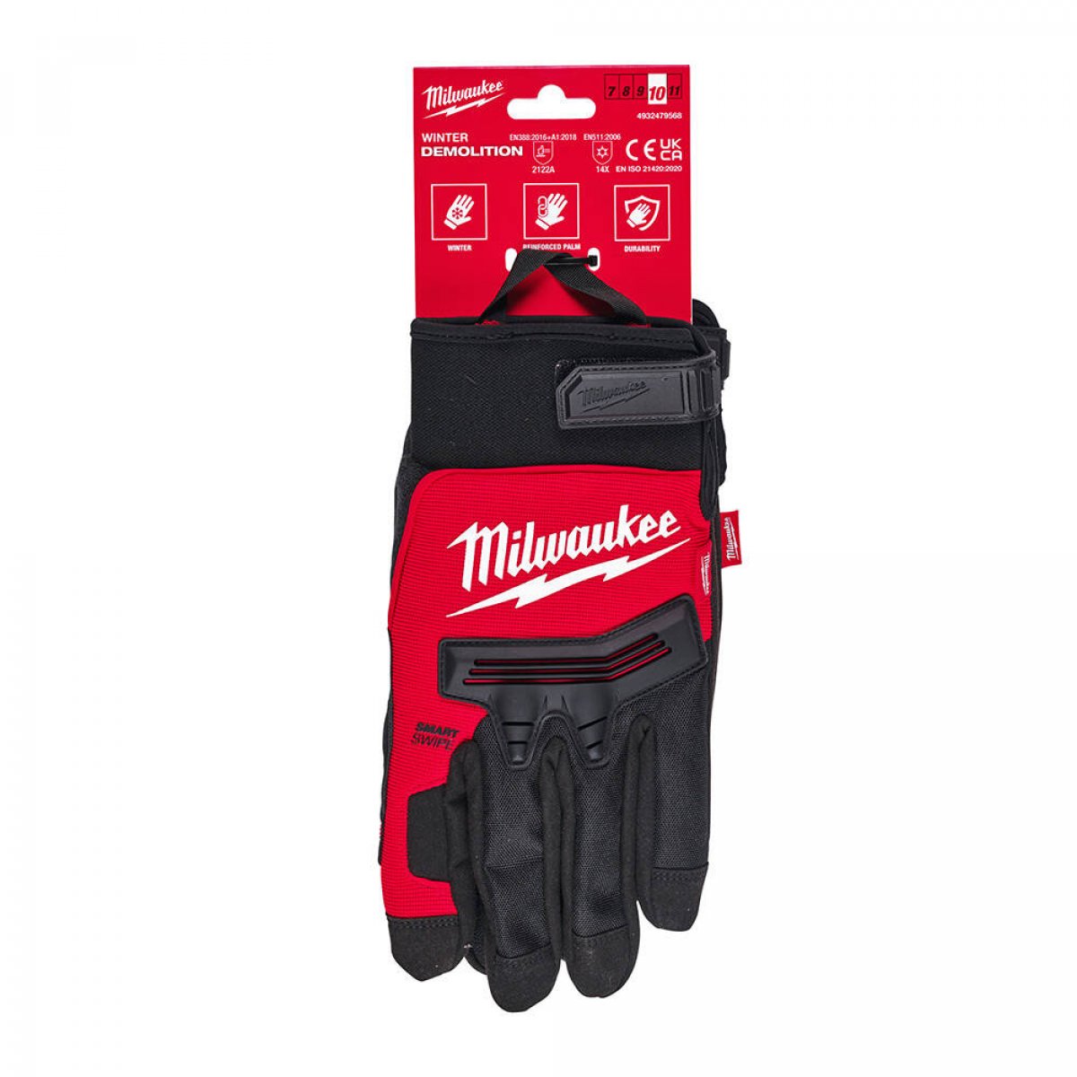 MİLWAUKEE KIŞLIK DARBELERE KARŞI DAYANIKLI ELDİVEN 10/XL