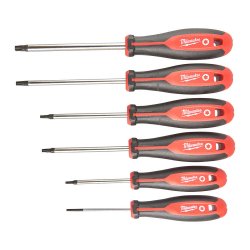 MİLWAUKEE Tri-Lobe tornavida Tork set (6 Parça)T10/T15/T20/T25/T30/T40 T4932471809 - Resim 2