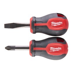 MİLWAUKEE Tri-Lobe topaç tornavida seti (2 parça ) PZ2 x 45mm / SL6.5 x 45mm 4932471810 - Resim 2