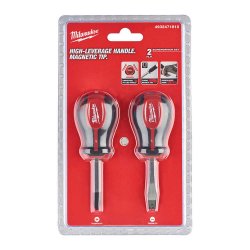 MİLWAUKEE Tri-Lobe topaç tornavida seti (2 parça ) PZ2 x 45mm / SL6.5 x 45mm 4932471810