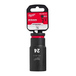 MİLWAUKEE LOKMA ENDÜST. DARBELİ ShW  1/2'' DERİN  24mm T4932480342